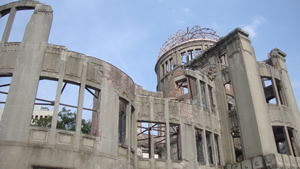 A bomb in Hiroshima